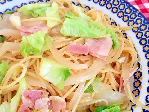 キャベツとベーコンのバター醤油パスタ レシピ 作り方 By Thank You Good Bye 楽天レシピ